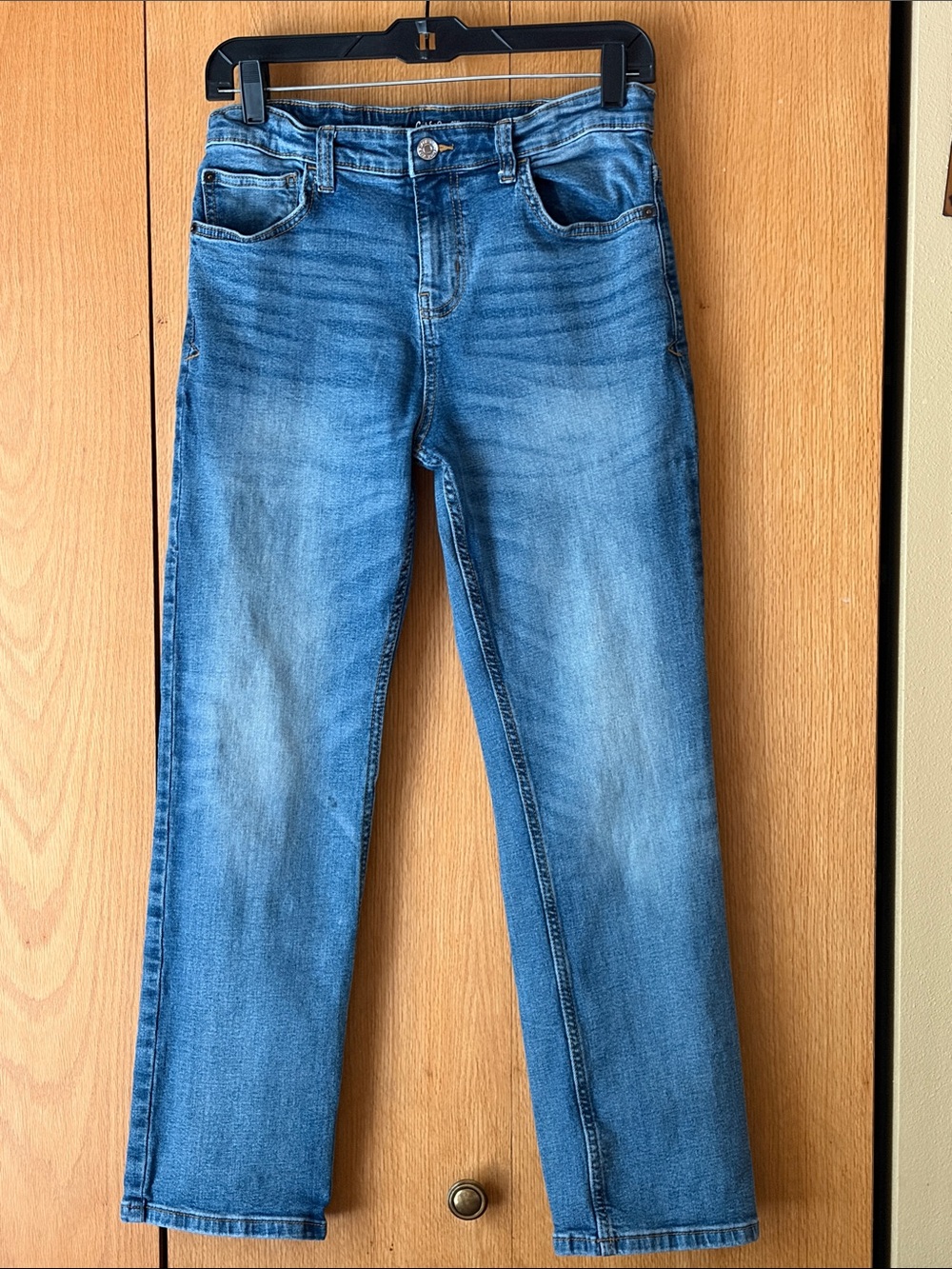 Cat & Jack boy’s Size 16 straight stretch adjustable inner waist jeans EUC